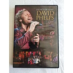 Legacy of Love David Phelps Live (DVD, 2006) Arms Open Wide Just As I Am RARE